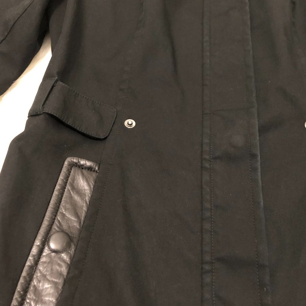 Mackage Hooded Jacket with Leather Accent Pockets - Size S - Picture 3 of 9